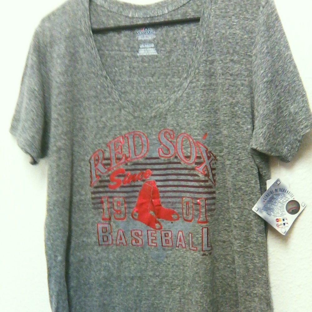 MLB Boston Red Sox Women's Top Foil